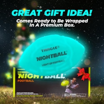 Nightball Light Up Football for Outdoor Night Play
