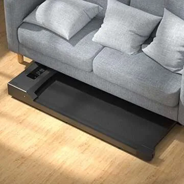 Walking Pad Treadmill Walking Pad Treadmills for Home Small Under Desk Treadmill Portable for Office, Ebony