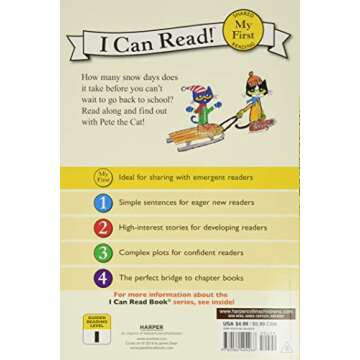 Pete the Cat: Snow Daze for Young Readers