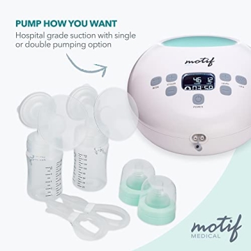 Motif Medical Luna Double Electric Breast Pump for Moms
