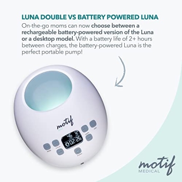 Motif Medical Luna Double Electric Breast Pump for Moms