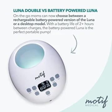 Motif Medical Luna Double Electric Breast Pump for Moms