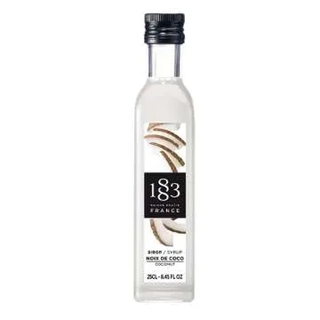 1883 Vanilla, Salted Caramel, Coconut Syrup - The Original Collection of Flavours Gift Set - 8.45 Fl Oz (Pack of 3)