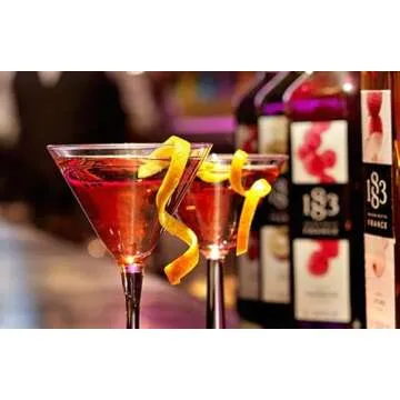 1883 Vanilla, Salted Caramel, Coconut Syrup - The Original Collection of Flavours Gift Set - 8.45 Fl Oz (Pack of 3)