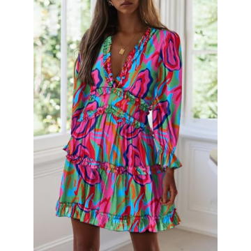 Stylish Backless Sundress for Summer Fun