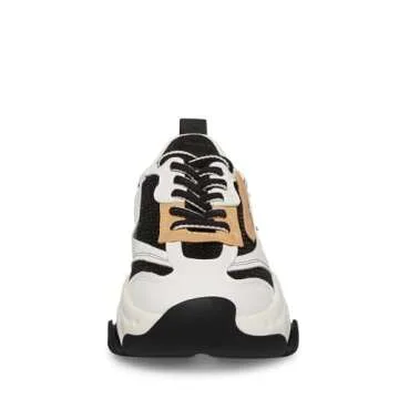 Steve Madden Women's Possession Sneakers in Black/Tan
