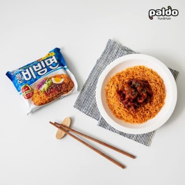 Paldo Bibim Men Instant Cold Noodles - Sweet & Spicy