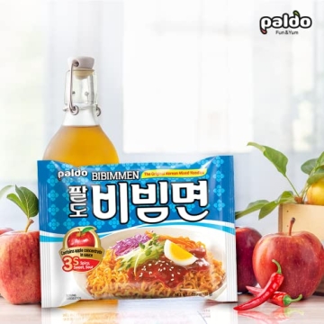 Paldo Bibim Men Instant Cold Noodles - Sweet & Spicy