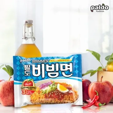 Paldo Bibim Men Instant Cold Noodles - Sweet & Spicy