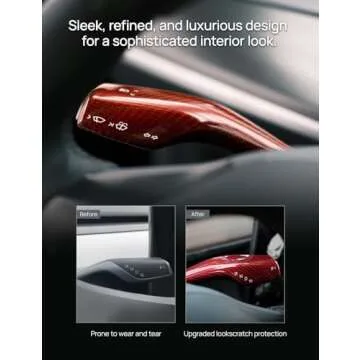 TPARTS Carbon Fiber Steering Cover for Tesla Model 3/Y