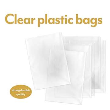 [6 pk] Baskets for Gifts Empty| 7x9" Small Wicker-look Empty Baskets to Fill| DIY Gift Basket Set with Basket Bags and Gold Pull Bows| Thanksgiving, Christmas, Easter Gift Basket Kit| Gift to Impress