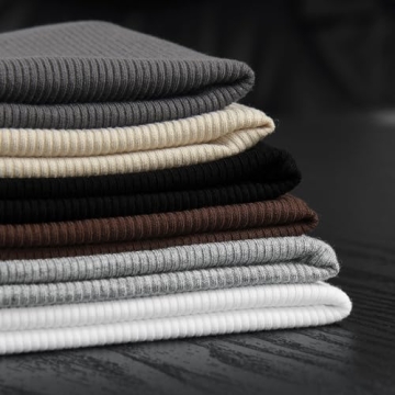 Artfish Women's Square Neck Long Sleeve Crop Top Chocolate Brown