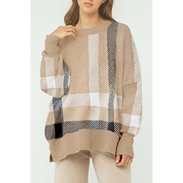 Stylish Oversized Knit Sweater for Women