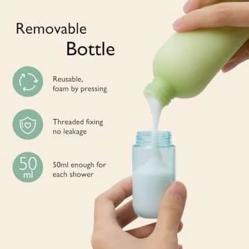 Momcozy Cradle Cap Brush with Pump for Newborns