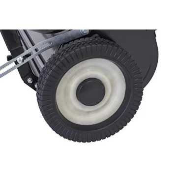 Agri-Fab 45-0546 52" Tow-Behind Lawn Sweeper, 26 cu. ft Hopper Bag Capacity; Leaf & Grass Cathcher, with Adjustable Brush Height and Dump From Seat Handle