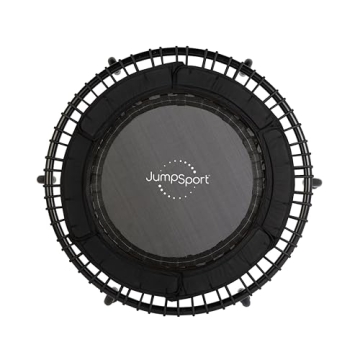 JumpSport 250 Mini Exercise Fitness Trampoline | Versatile and Sturdy