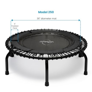 JumpSport 250 Workout Rebounder for Adults and Teens