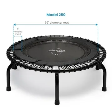 JumpSport 250 Workout Rebounder for Adults and Teens