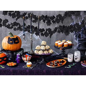 Stunning Fall Black Garland for Halloween and Home Decor