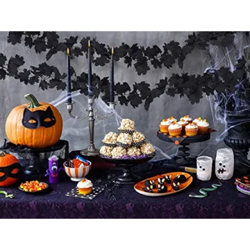 Stunning Fall Black Garland for Halloween and Home Decor