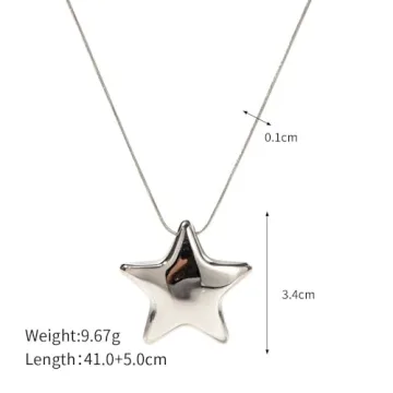 Minimalist Star Choker Necklace Trendy Gift for Women