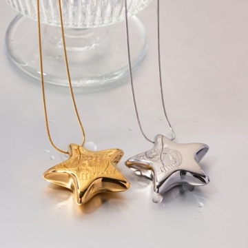 Minimalist Star Choker Necklace Trendy Gift for Women