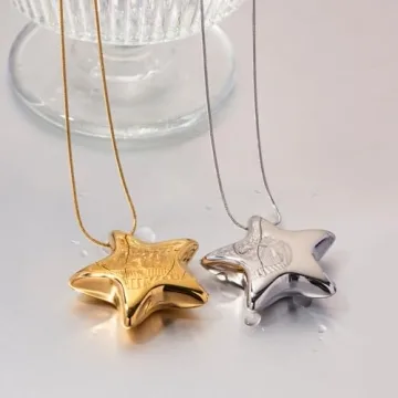 Minimalist Star Choker Necklace Trendy Gift for Women