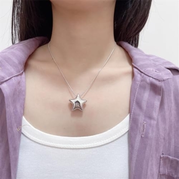 Minimalist Star Choker Necklace Trendy Gift for Women