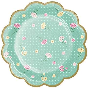 Creative Converting Floral Dessert Plates for Parties
