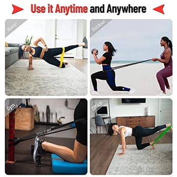SWEAT IT OFF Resistance Bands Set for Complete Fitness