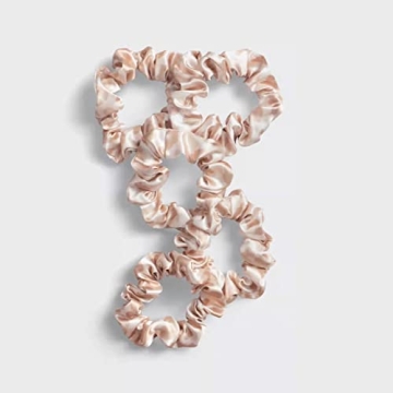 Kitsch Satin Hair Scrunchies - No-Crease, Stylish Hair Ties for All