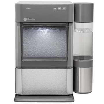 GE Profile Opal | Countertop Nugget Ice Maker w/ 1 gal sidetank | 2.0XL Version | Ice Machine with W...