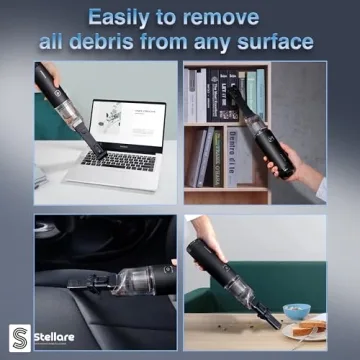 Portable Mini Vacuum for Cars - Powerful and Convenient