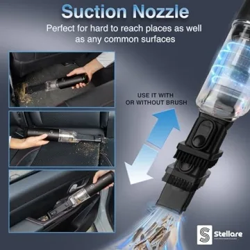 Portable Mini Vacuum for Cars - Powerful and Convenient