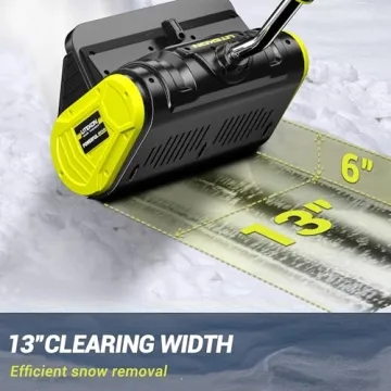 Litekon 40V Brushless Cordless Snow Shovel Efficient Snow Removal