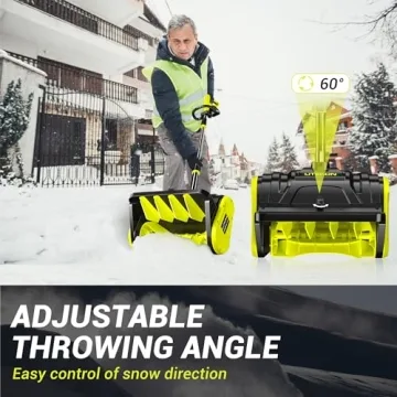 Litekon 40V Brushless Cordless Snow Shovel Efficient Snow Removal