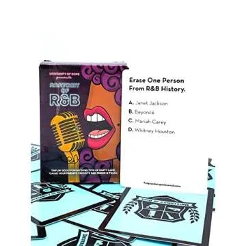 Anatomy of R&B: Fun Adult Party Game for Hip Hop Lovers