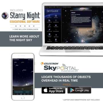 Celestron 60mm Travel Scope DX for Beginners with Smartphone Adapter