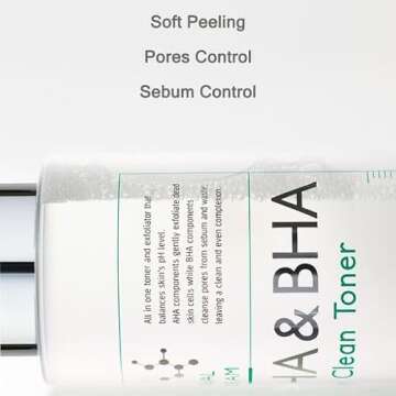 MIZON AHA & BHA Daily Clean Toner for Smooth Skin