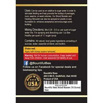 Brood Booster Honey Bee Feeding Stimulant 16 oz - Thrive!