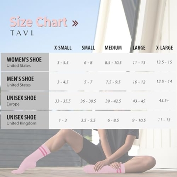 TAVI NOIR Grip Kai Socks in Barbie Blush/Pink Stripe