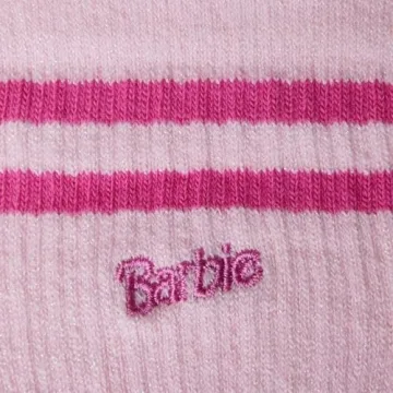 TAVI NOIR Grip Kai Socks in Barbie Blush/Pink Stripe