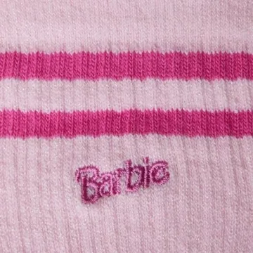 TAVI NOIR Grip Kai Socks in Barbie Blush/Pink Stripe