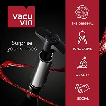 Vacu Vin Wine Saver Pump - Preserve Wine Freshness Easily