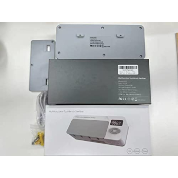 AONCO Toothbrush Holder with Bluetooth Speaker