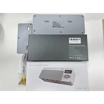 AONCO Toothbrush Holder with Bluetooth Speaker