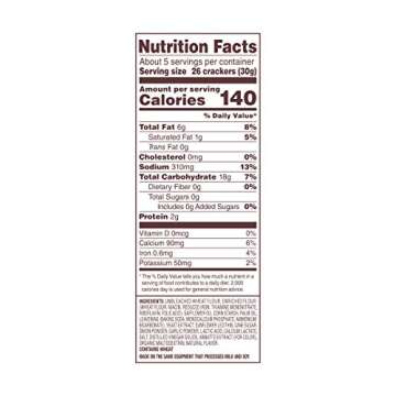 Back To Nature Crackers, Non-GMO Cheddalicious, 7.5 Ounce