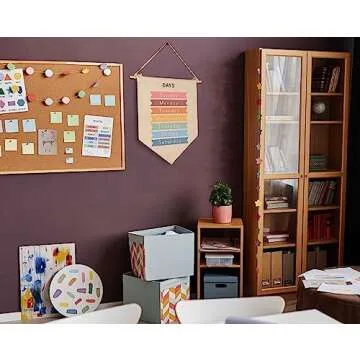 Educational Canvas Banner for Kids - Perfect Classroom Decor