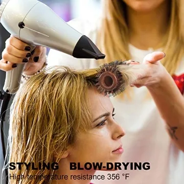 BESTOOL Round Hair Brush for Quick Blowouts and Shine