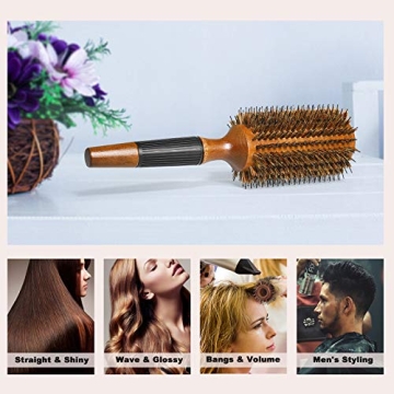 BESTOOL Round Hair Brush for Quick Blowouts and Shine